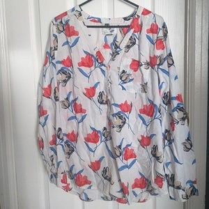 Old Navy Floral Tunic XL